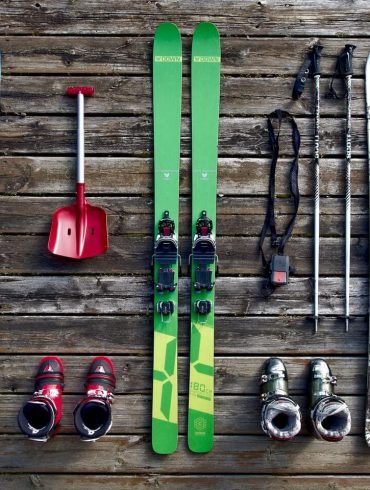 ako naučiť deti lyžovať
