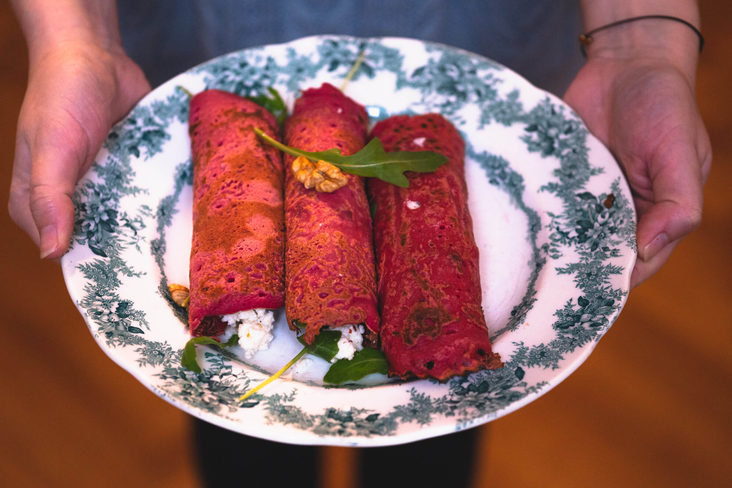 Rețeta pentru clătite din sfeclă roșie