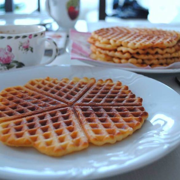Urobte si waffle na raňajky