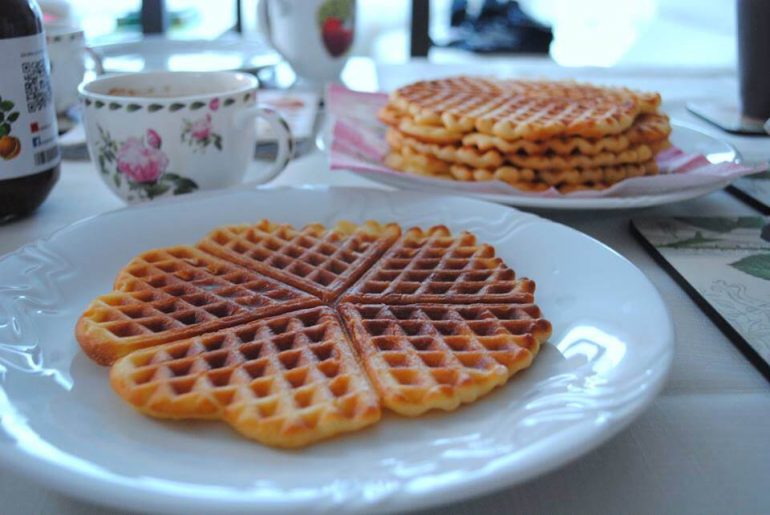 Urobte si waffle na raňajky