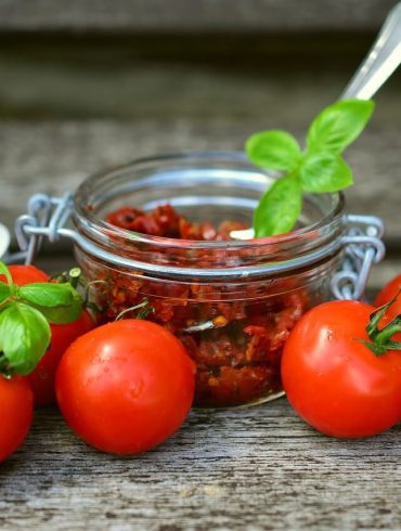 Roșii uscate în cuptor