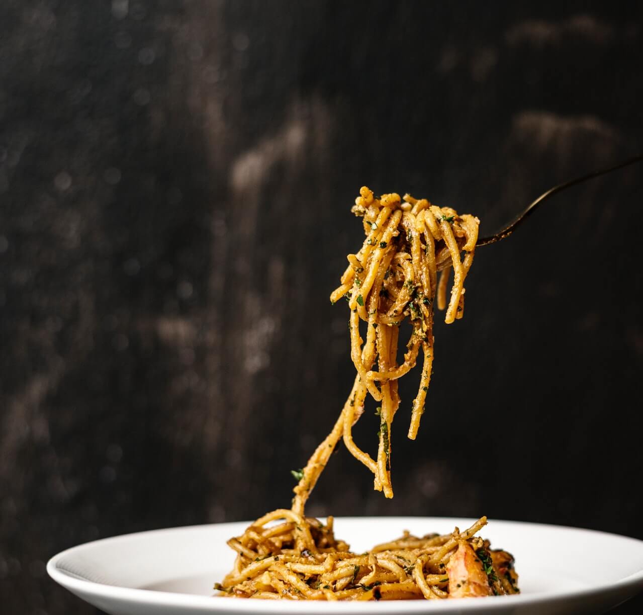 Špagety s pestom zo sušených paradajok
