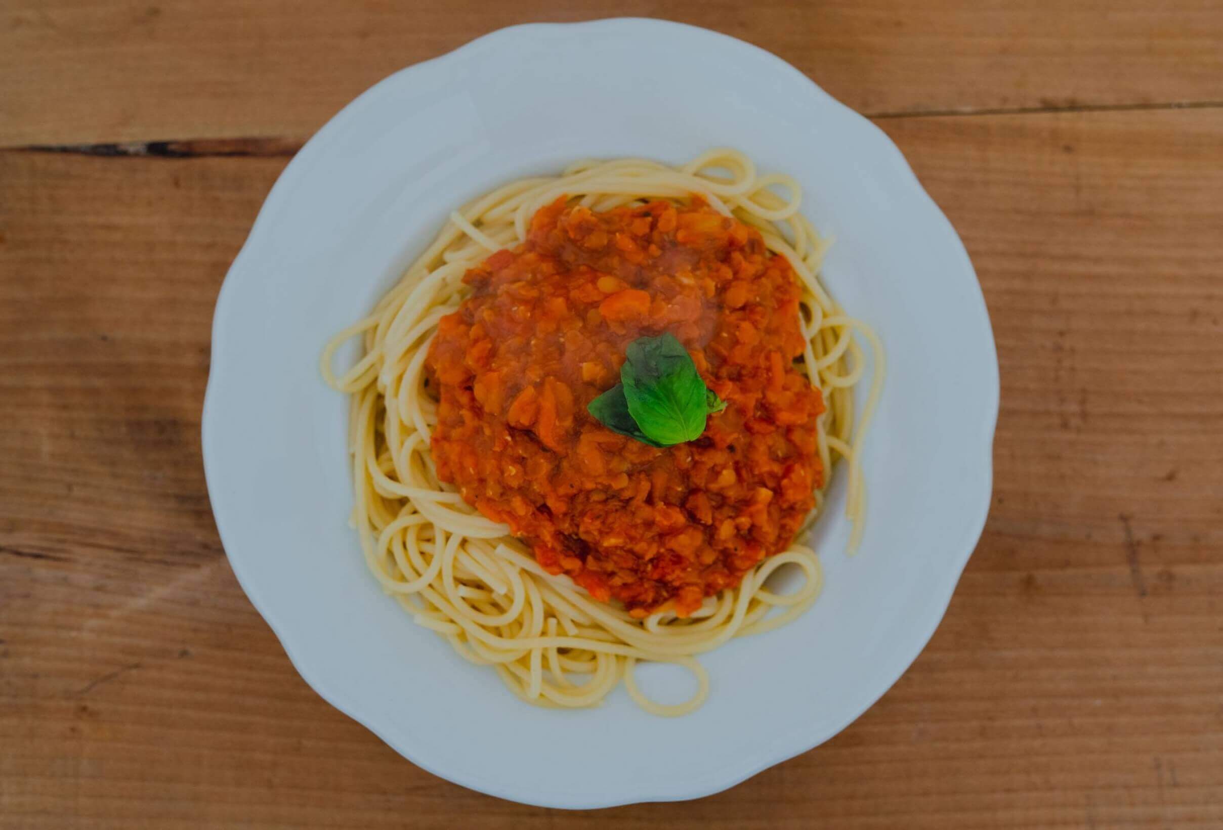 Ako pripraviť vegetariánske bolonské špagety