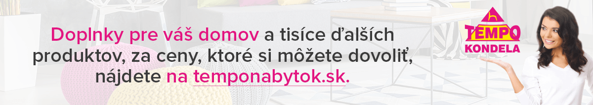 Bytové doplnky na temponabytok.sk