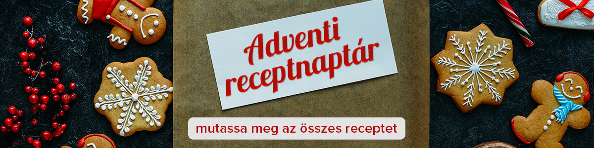 Adventi receptnaptár