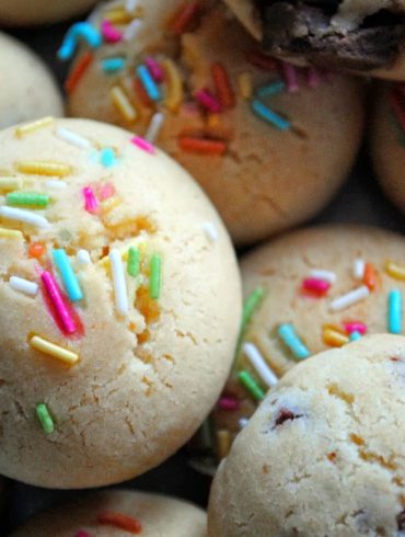 Egyszerű cookies sűrített tejből